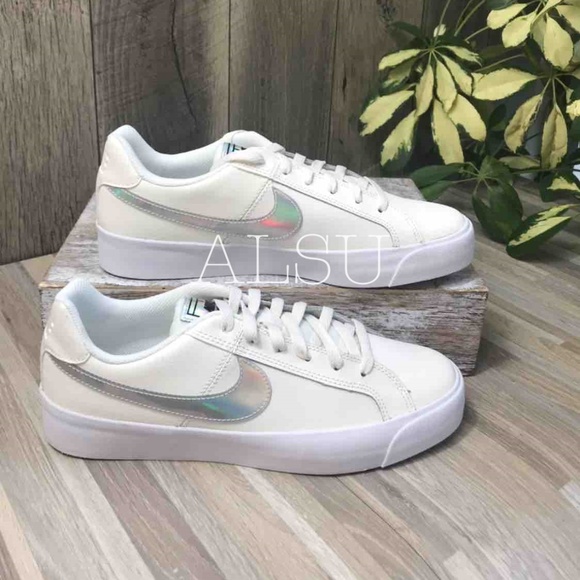 NWT Nike Court Royals AC Leather Sail W AUTHENTIC - Picture 4 of 8